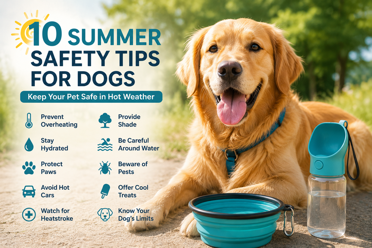 10 Summer Safety Tips for Dogs: Keep Your Pet Safe in Hot Weather