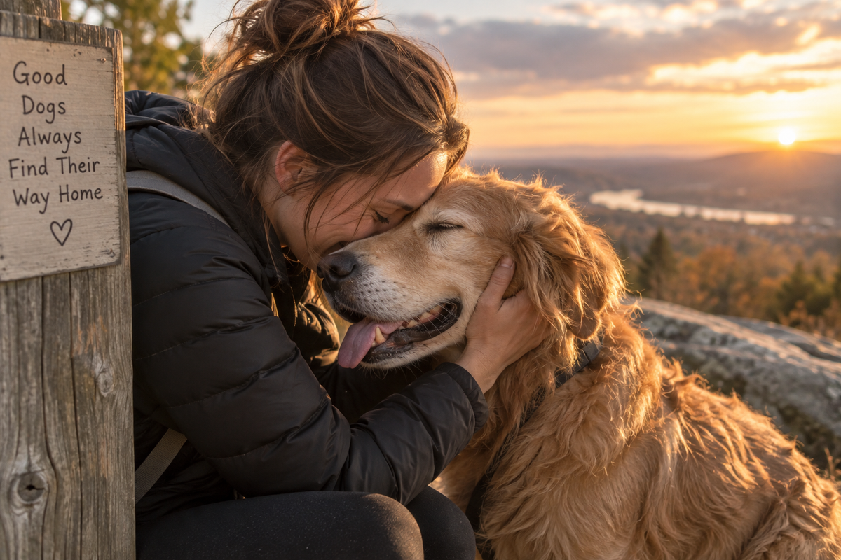 Golden Retriever Missing for Nearly a Year Finally Reunites With His Owner
