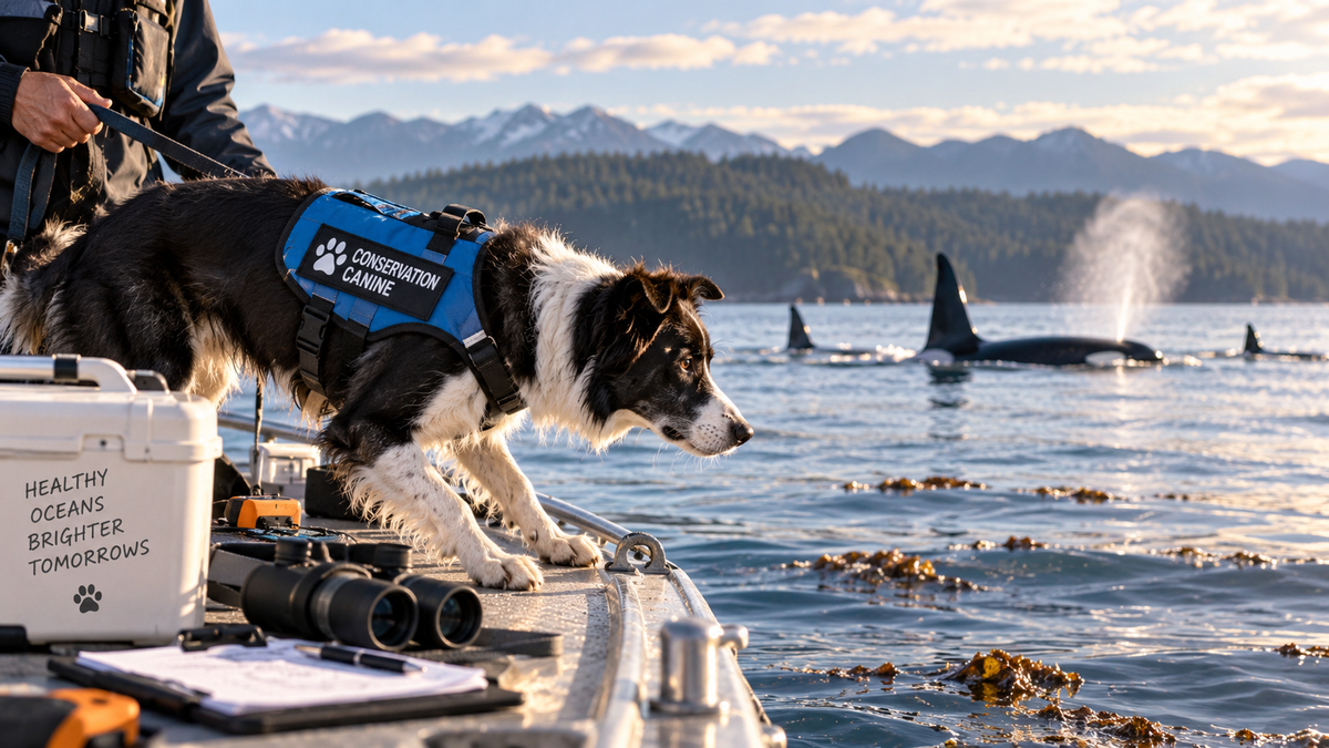 How Dogs Are Helping Protect Endangered Whales—By Sniffing Out Poop