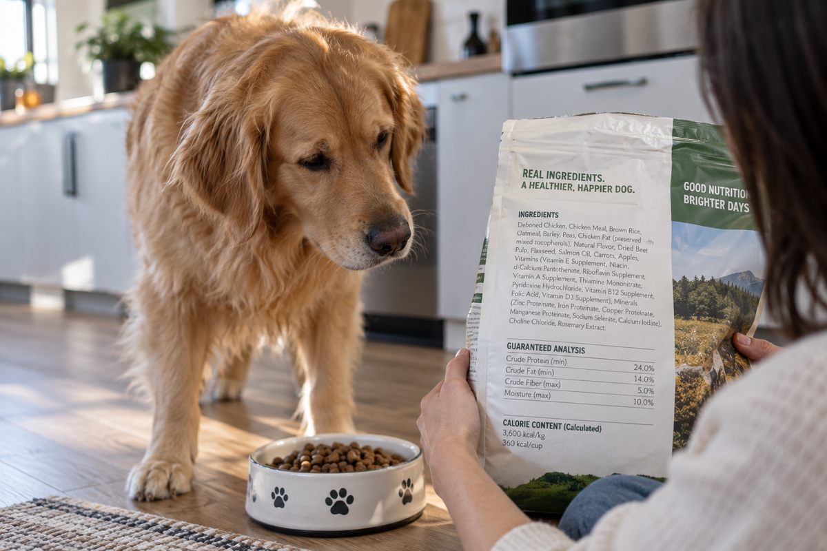 What’s Really in Your Dog’s Food? How to Read the Label Without Falling for Marketing