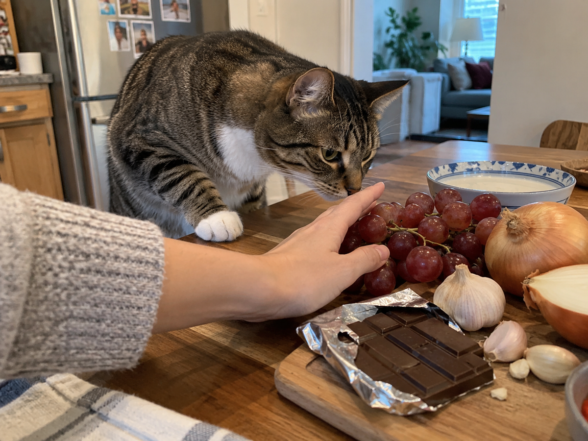 20 Foods You Shouldn’t Feed Your Cat