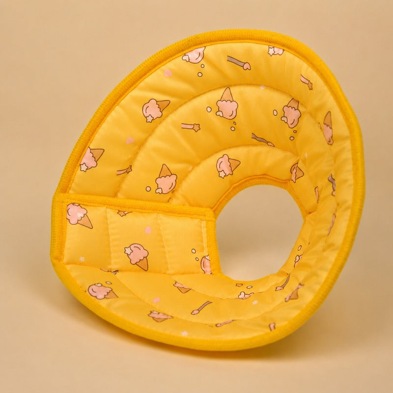 Soft Recovery Collar for Cats & Dogs – Anti-Lick Pet Cone (Comfortable, Washable, Cute Designs)