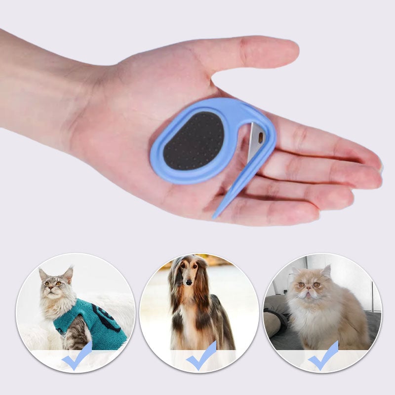 Portable Grooming Knife for Long-Haired Dogs & Cats