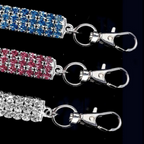 Sparkling Rhinestone Dog Collar – Glittery, Adjustable & Reflective for Safe Walks