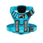 Adjustable Reflective Service Dog Harness with 5 Removable Training Patches