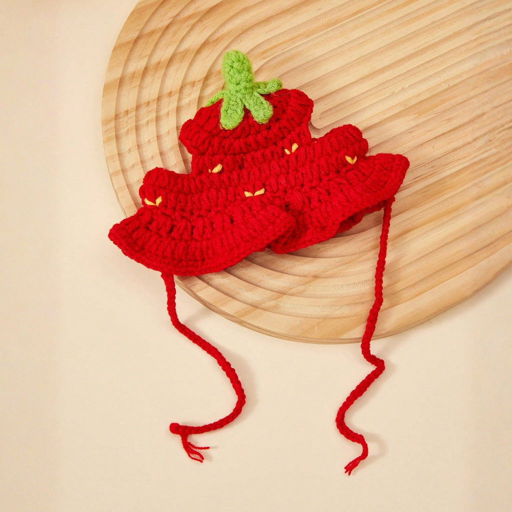 Handmade Knitted Animal-Shaped Pet Hat – Cute Costume Accessory for Dogs & Cats