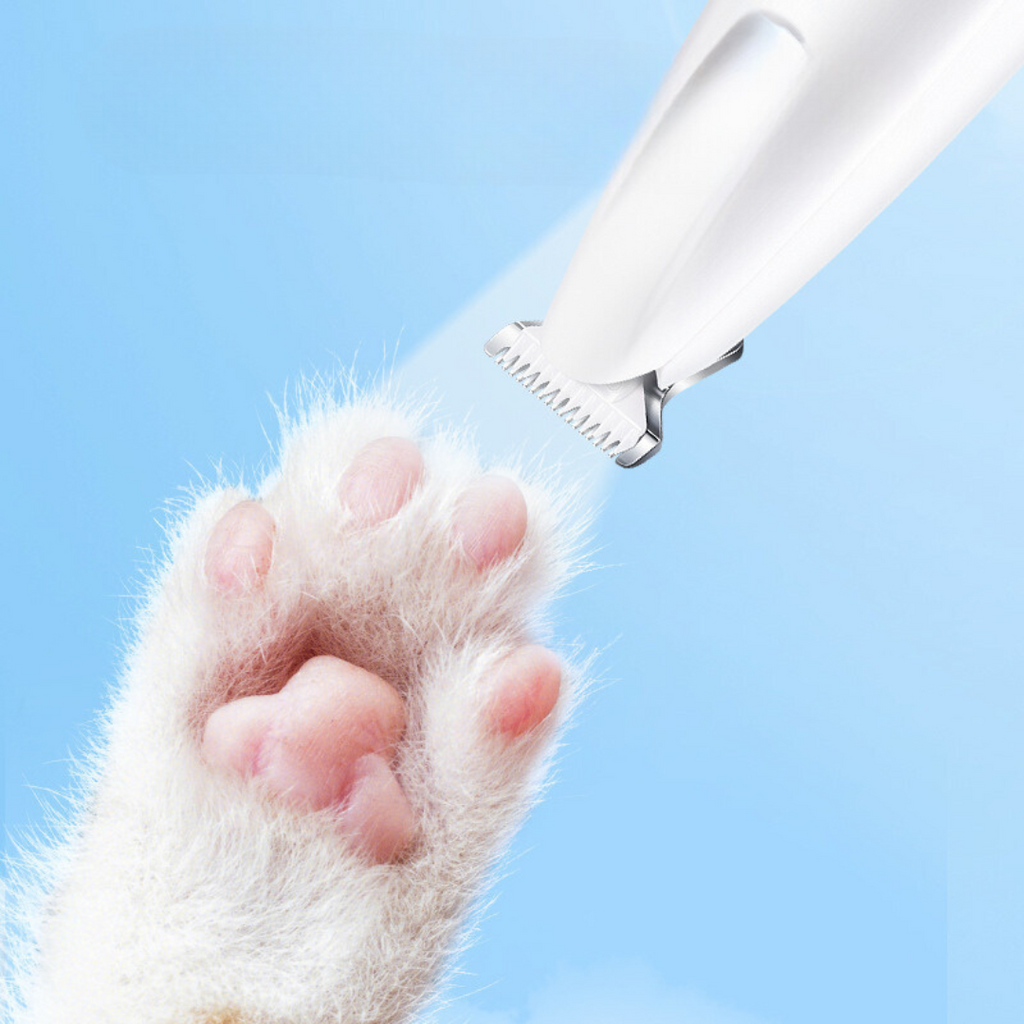Pet Paw & Sensitive-Area Trimmer – Safe, Quiet, At-Home Grooming Tool