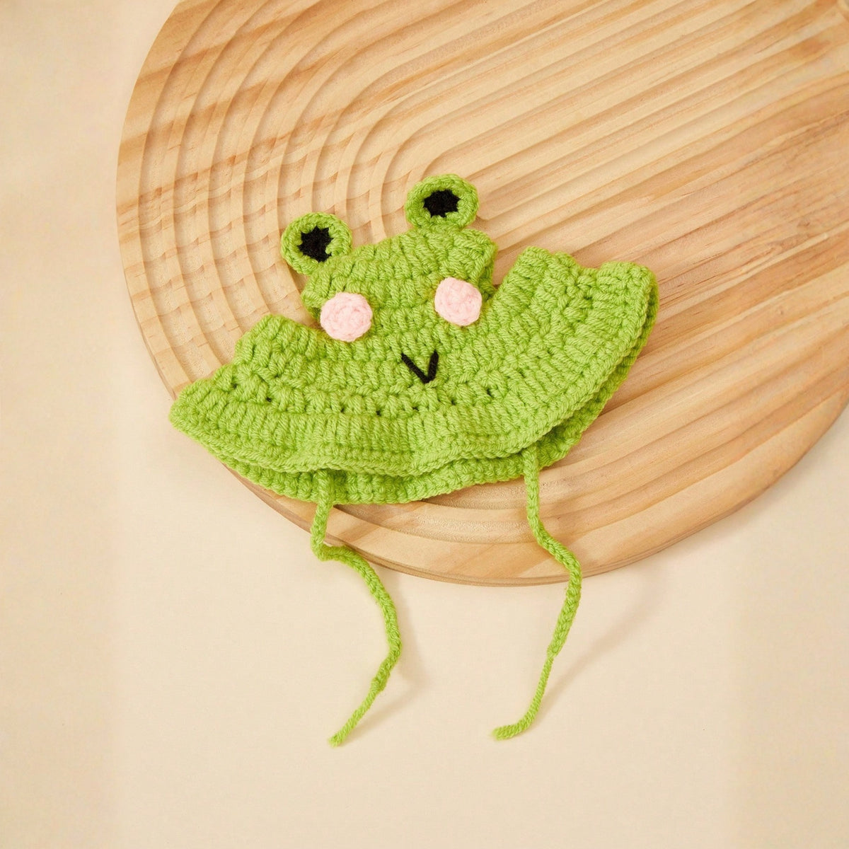 Handmade Knitted Animal-Shaped Pet Hat – Cute Costume Accessory for Dogs & Cats