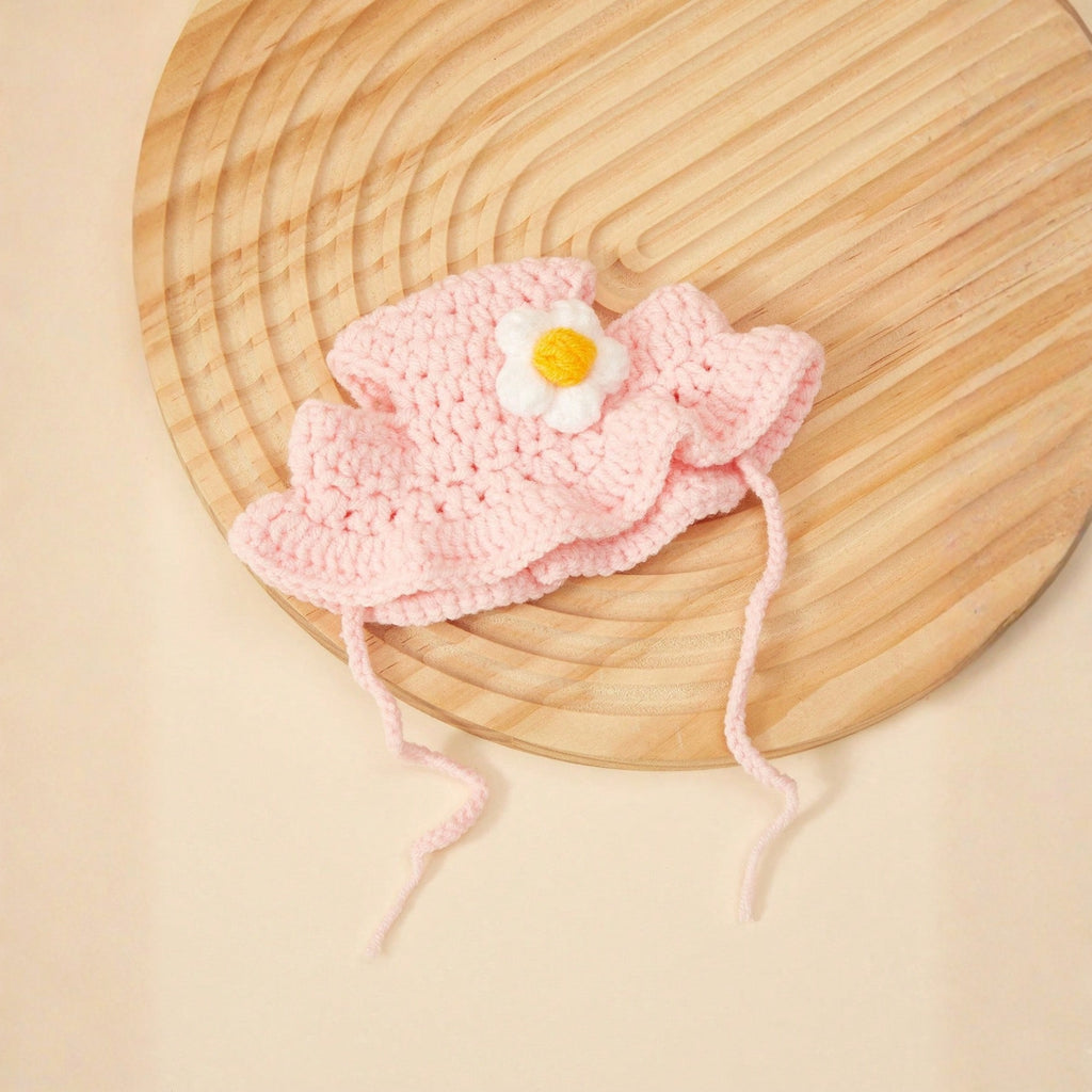 Handmade Knitted Animal-Shaped Pet Hat – Cute Costume Accessory for Dogs & Cats