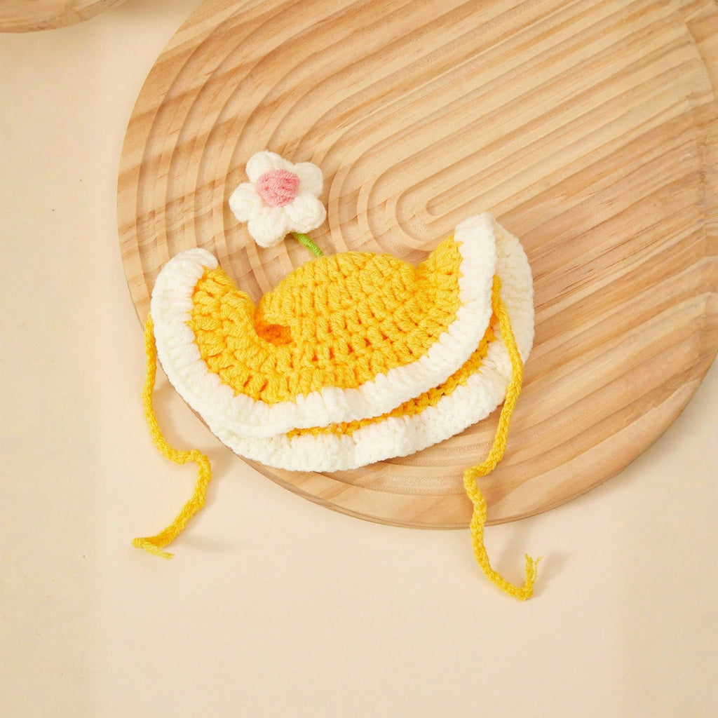 Handmade Knitted Animal-Shaped Pet Hat – Cute Costume Accessory for Dogs & Cats