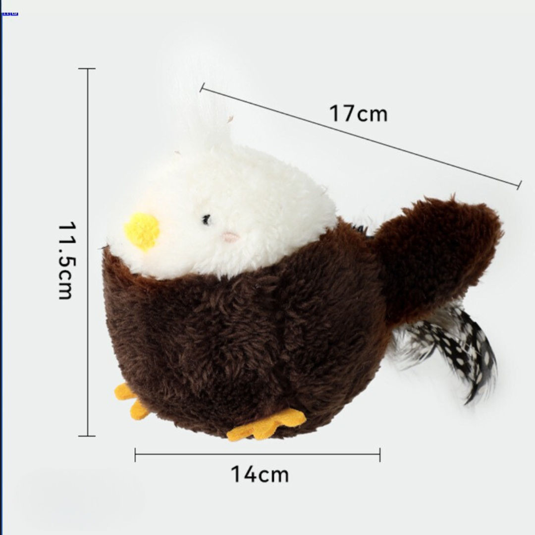 Flapping Bird Dog Toy – Realistic Wing Movement for Instinct-Driven Play!