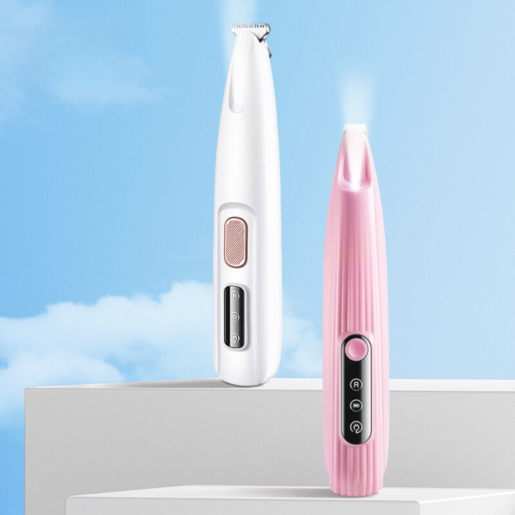 Pet Paw & Sensitive-Area Trimmer – Safe, Quiet, At-Home Grooming Tool