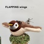 Flapping Bird Dog Toy – Realistic Wing Movement for Instinct-Driven Play!