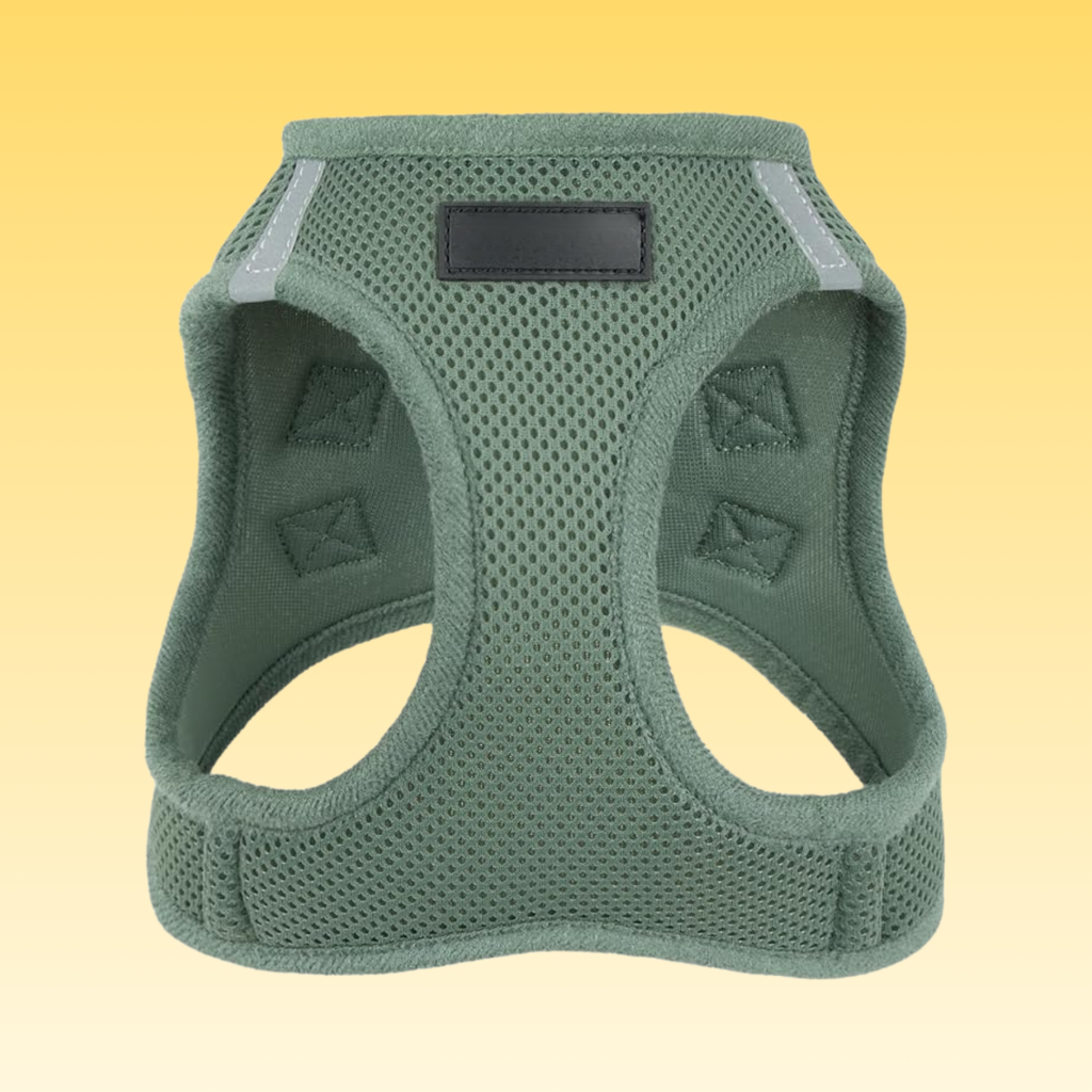 Dogs & Cats All-Weather Mesh Reflective No-Pull Harness – Step-In Design for Small to Medium Pets