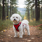 Step-In Air Mesh Dog Harness – Lightweight, Breathable & Reflective Pet Walking Harness