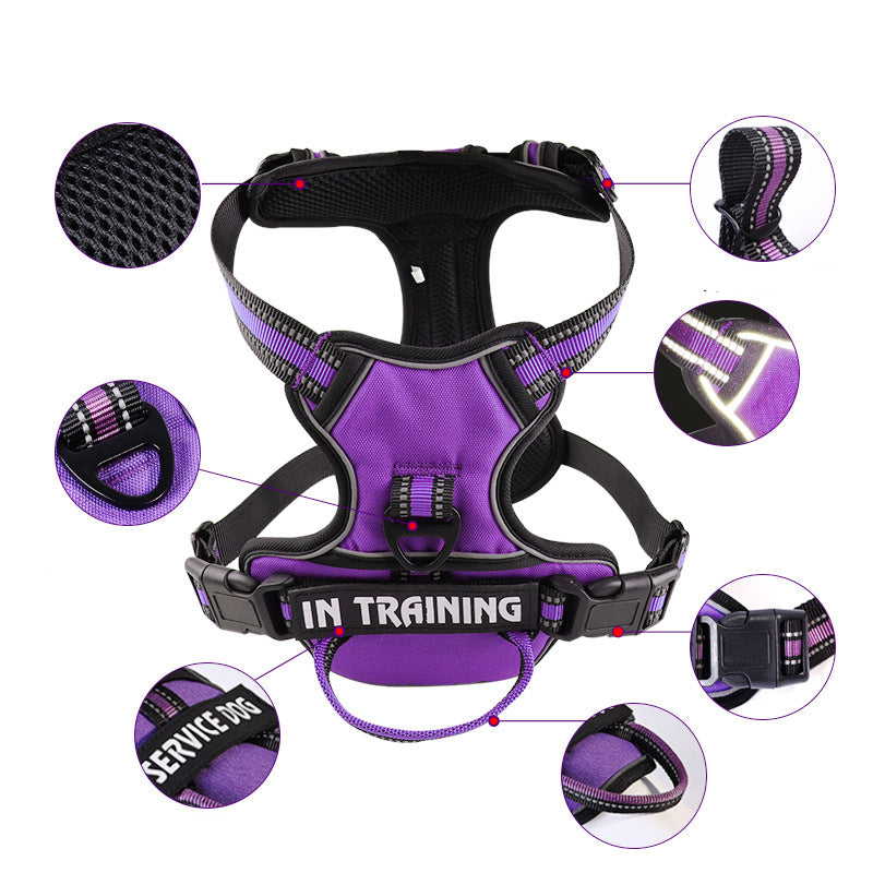 FreeMotion - Custom Y-Shape Dog Harness for Comfort & Control