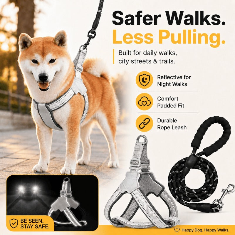 Safe Night Walk Gear for Pets & Owners