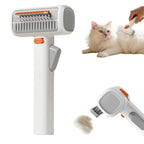 2-in-1 Deshedding Pet Comb for Dogs & Cats — Gentle Detangling & Grooming