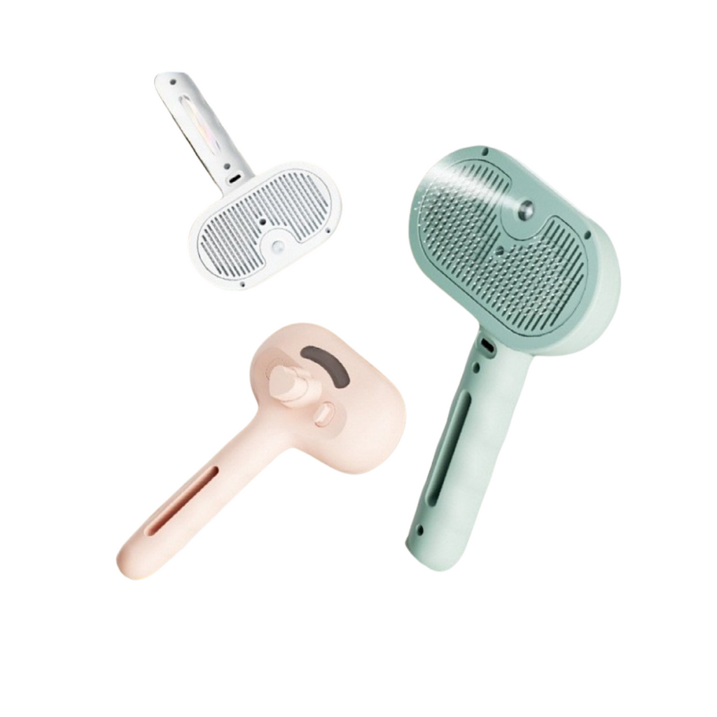Premium Pet Brush with Steam Function – Gentle, Deep-Cleaning Grooming Tool for Dogs & Cats