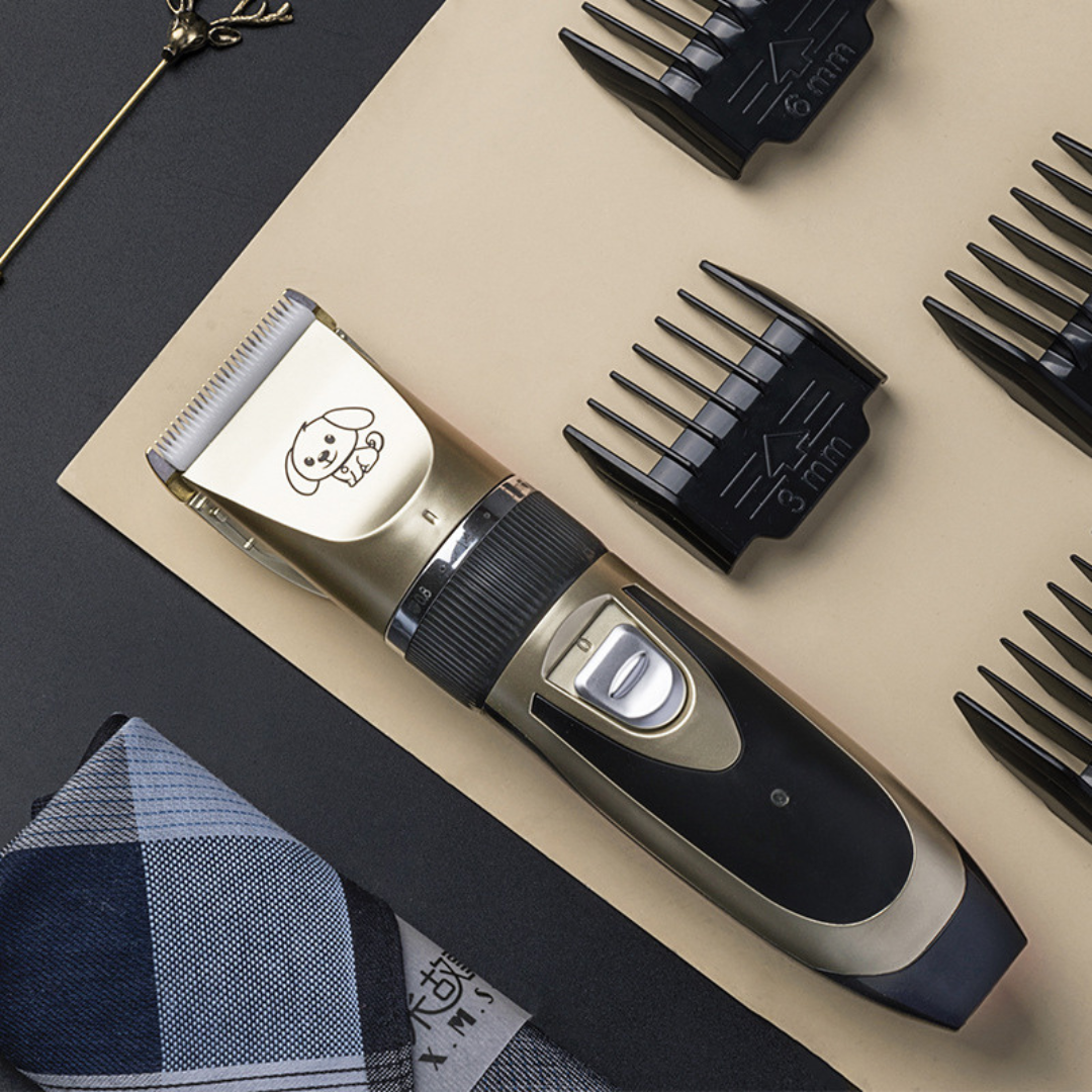 Silent Dog Coat Trimmer Set — Quiet, Stress-Free Grooming at Home
