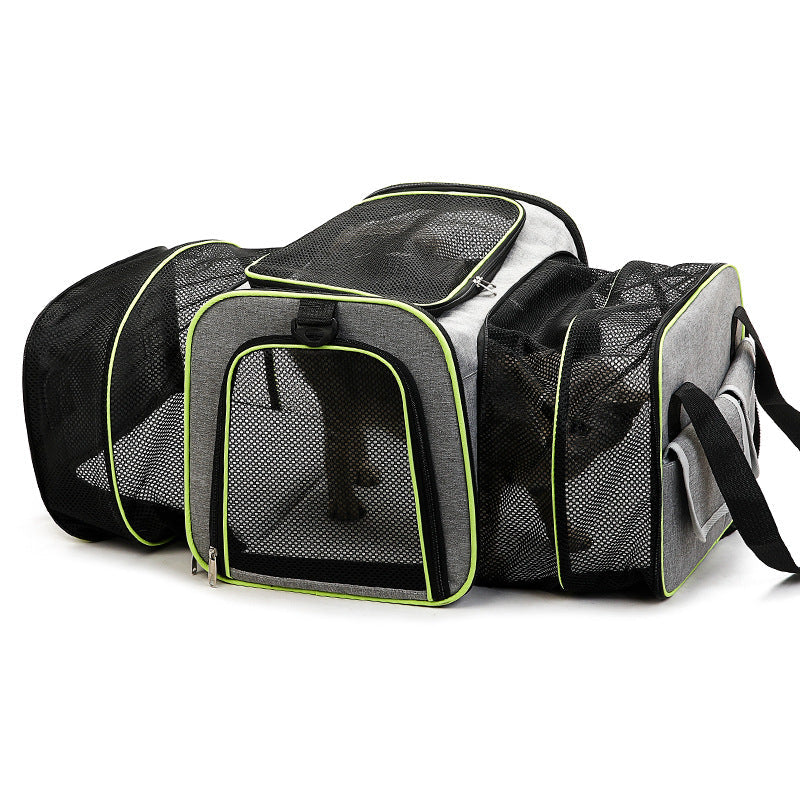Foldable Pet Carrier Bag – Lightweight, Ventilated & Travel-Ready