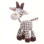 Chew-Resistant Squeaky Donkey Plush Toy for Dogs – Durable Soft Toy with Sound & Tug Support