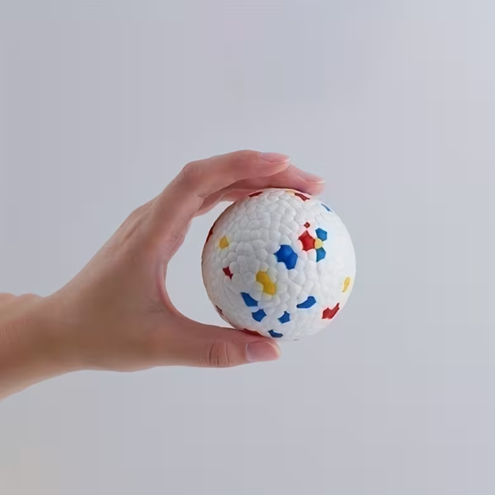 Interactive Textured Dog Ball Toy – Roll, Toss & Retrieve for Fun Playtime