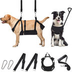2-in-1 Pet Grooming Hammock & No-Pull Dog Harness Set for Large Dogs and Cats