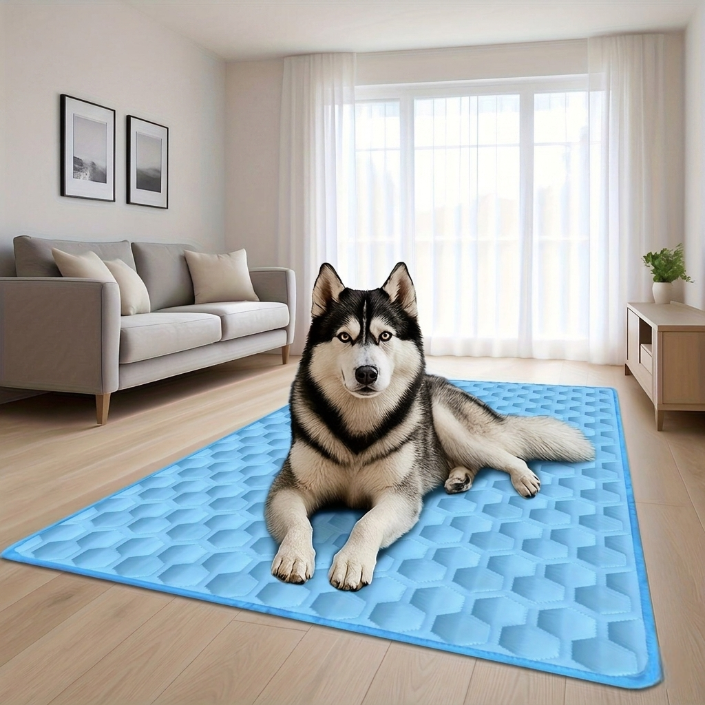 Extra-Large Pet Cooling Mat for Dogs and Cats – Instant Cool Relief Without Water or Electricity