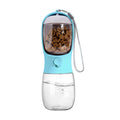 Dual-Chamber Pet Travel Flask – Dog Water Bottle & Food Container Combo