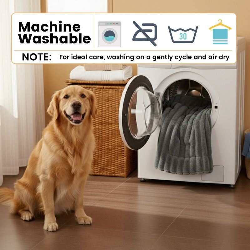 Self-Warming Pet Bed for Dogs & Cats – No Electricity Needed