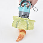 No-Touch Pet Waste Grabber – Hands-Free Dog Poop Scooper with Bag Dispenser & Wrist Strap