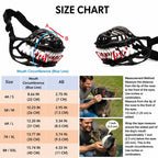 Terrifying Hellhound Dog Muzzle – Halloween Pet Costume Accessory