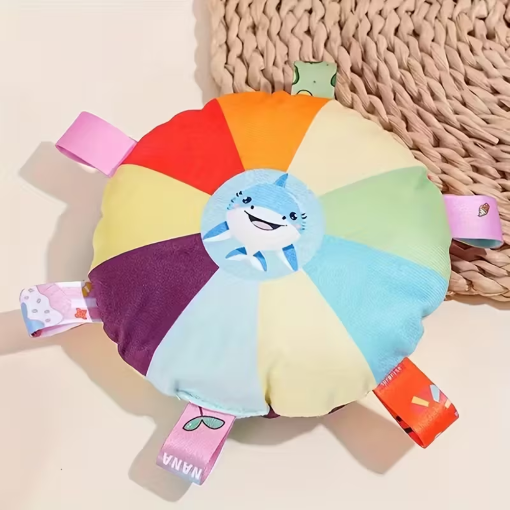 Plush Flying Disc Dog Toy – Soft, Lightweight Fetch Toy for Puppies & Adult Dogs