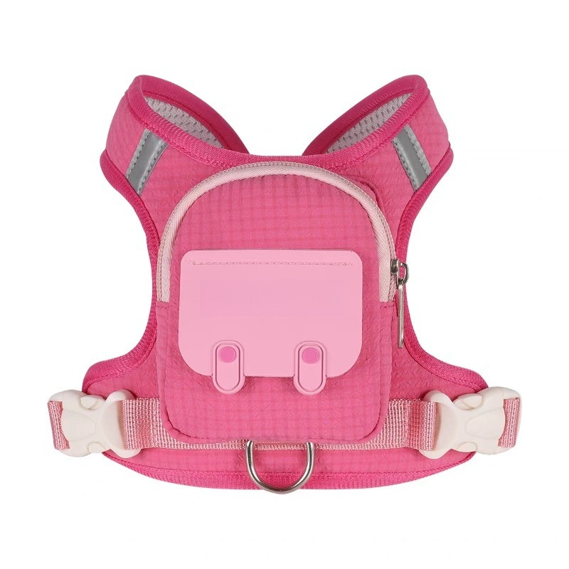 Dog Backpack Harness Set – Adjustable Pet Carrier & Walking Harness Combo