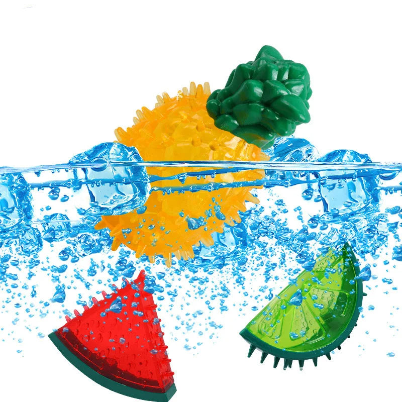Cooling Fruit Dog Chew Toy