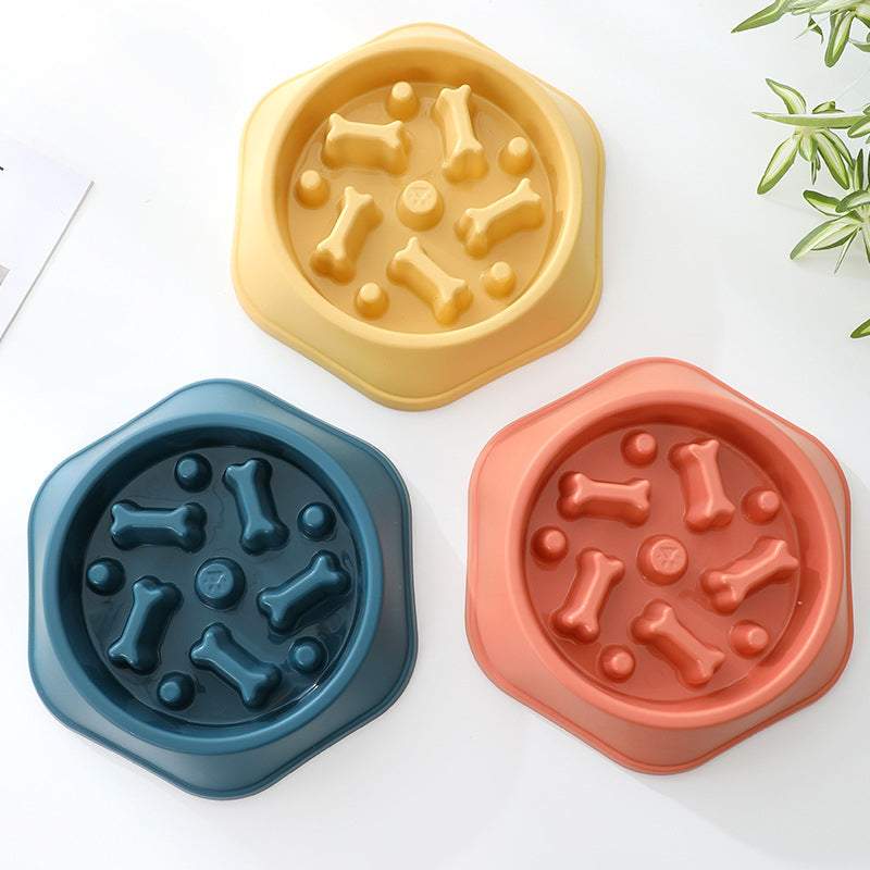 Slow Feeder Dog Bowl – Anti-Gulping Feeding Station for Healthier Digestion