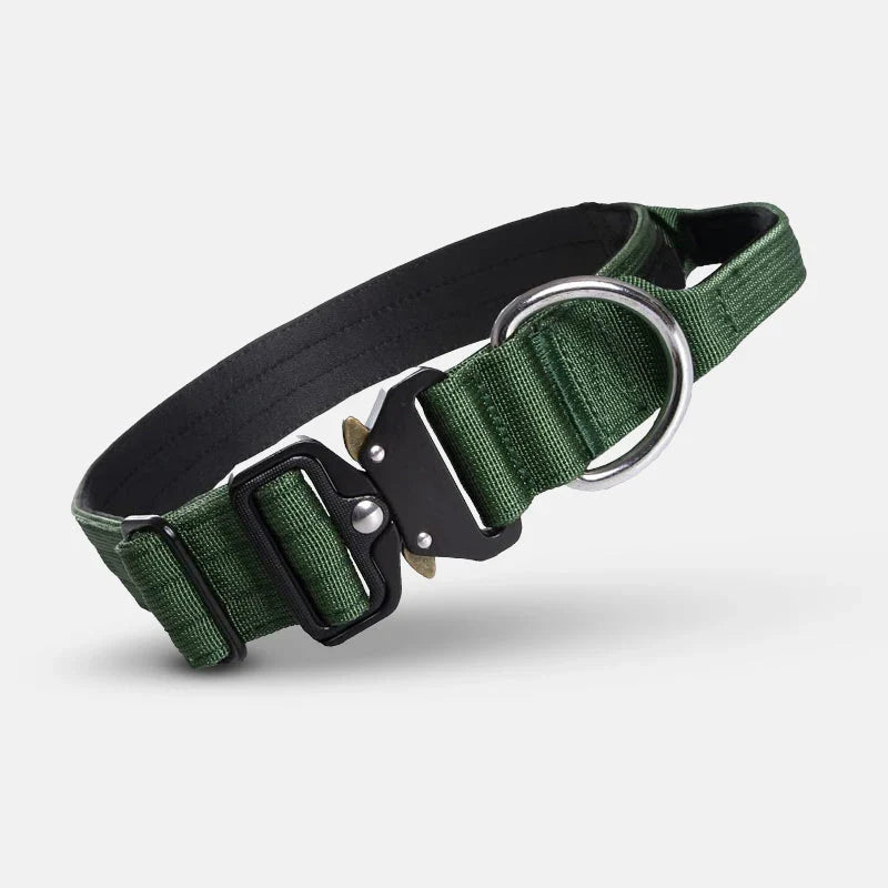 Tactical Dog Collar with Control Handle – GripMaster