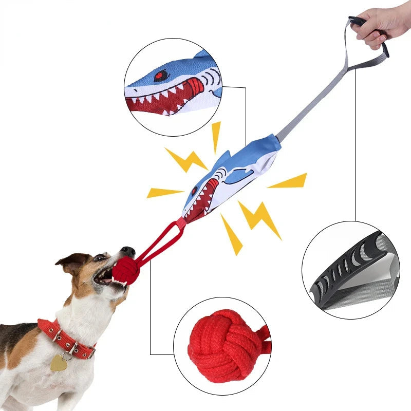 Interactive Dog Tug Toy – Fun Animal Designs for Chewers & Pullers
