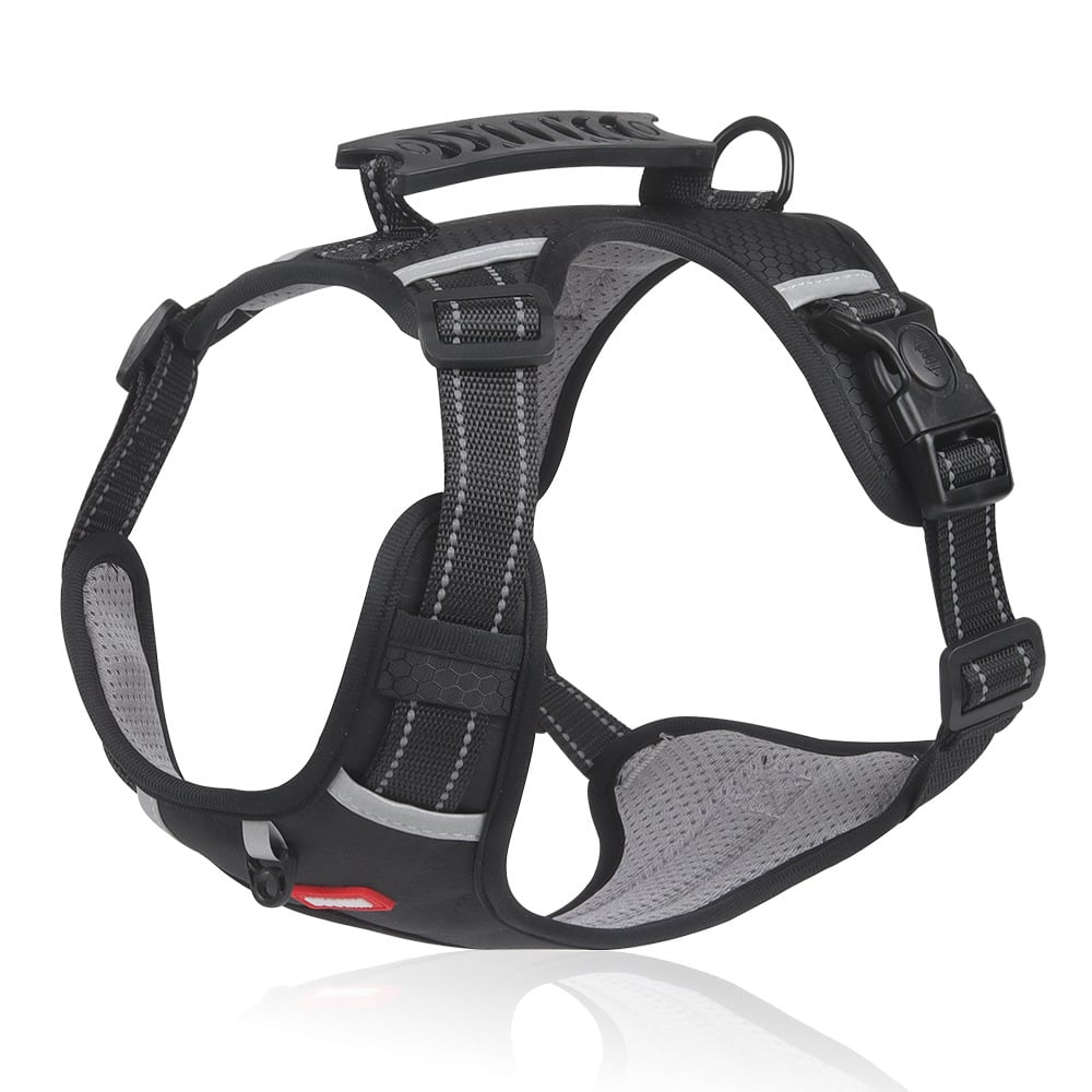 🐶 No-Pull Dog Harness – Breathable, Safe & Escape-Proof for Small to Large Dogs