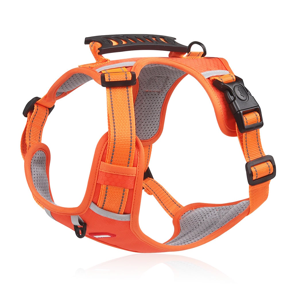 🐶 No-Pull Dog Harness – Breathable, Safe & Escape-Proof for Small to Large Dogs