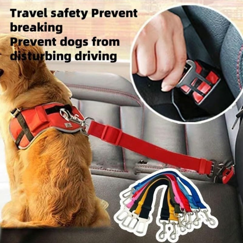 Adjustable Dog Car Seat Belt – Safe, Universal, Easy to Install