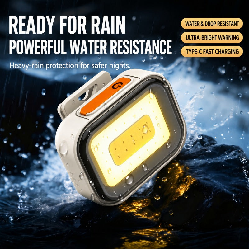 Weatherproof Dog Collar Warning Light – Bright LED Safety Light for Night Walks