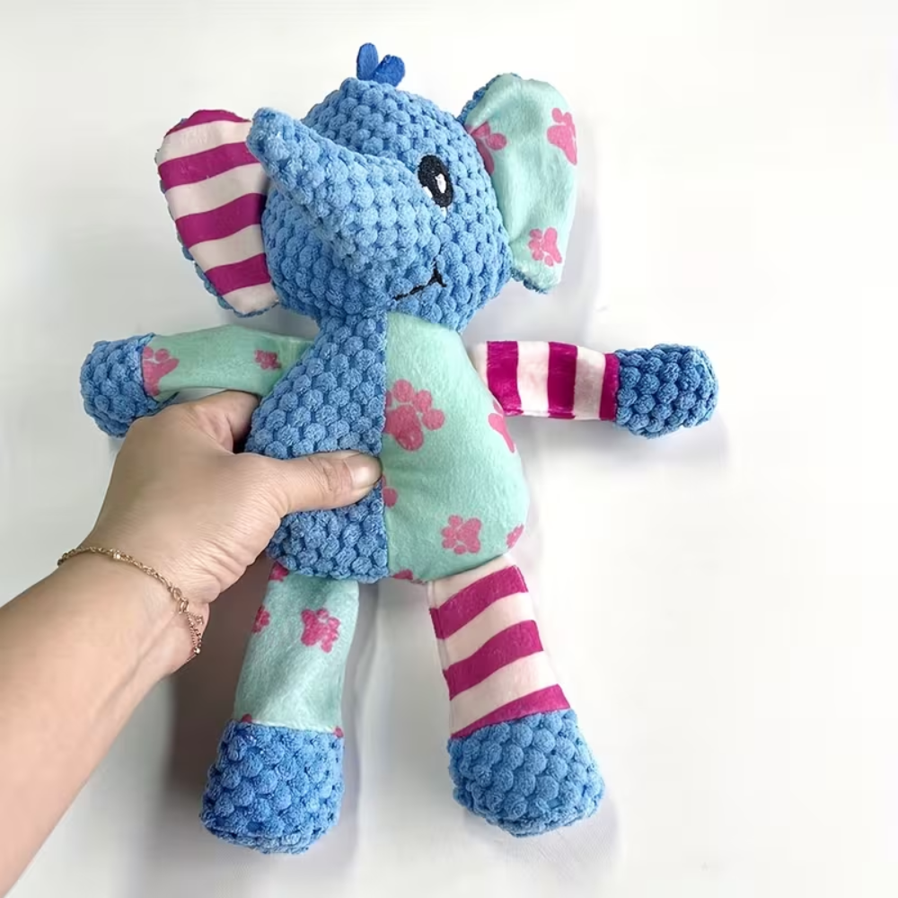 Plush Cartoon Chew Toy for Dogs & Pets – Soft, Fun, Supervised Play Toy