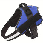 Reflective Adjustable Dog Harness with Matching Leash