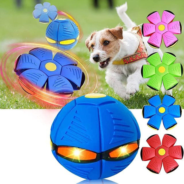 FlyingFrisball – Fun Flying Saucer Ball for Dogs