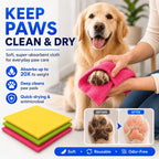 Ultra-Absorbent Paw Cleaner Towel – Quick-Dry, Soft & Odor-Resistant