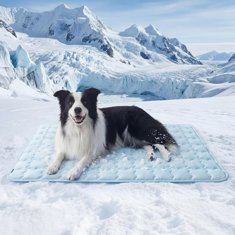 Lightweight Cooling Dog Mat – Instant Chill Floor Pad for Hot Days