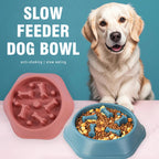Slow Feeder Dog Bowl – Anti-Gulping Feeding Station for Healthier Digestion