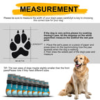 LED Light-Up Dog Boots – Glow-in-the-Dark Pet Shoes for Night Walks